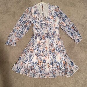 Floral Long Sleeve Dress